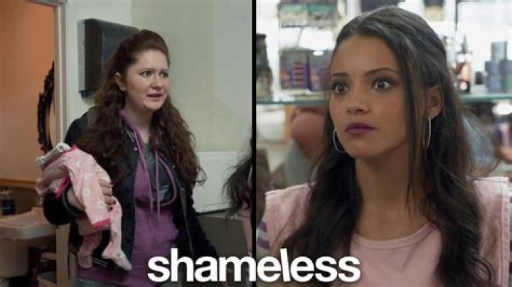 What happens to Debbie's baby in Shameless?
