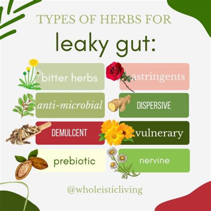 What herbs heal leaky gut?