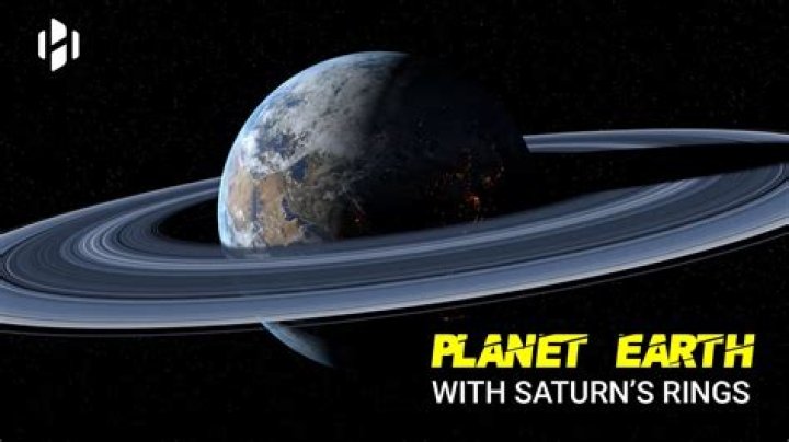 What if Earth had Saturn's rings?