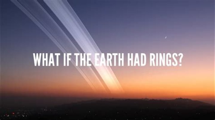 What if the Earth had rings?