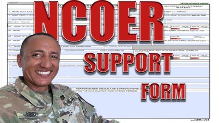 What is a complete the record Ncoer?
