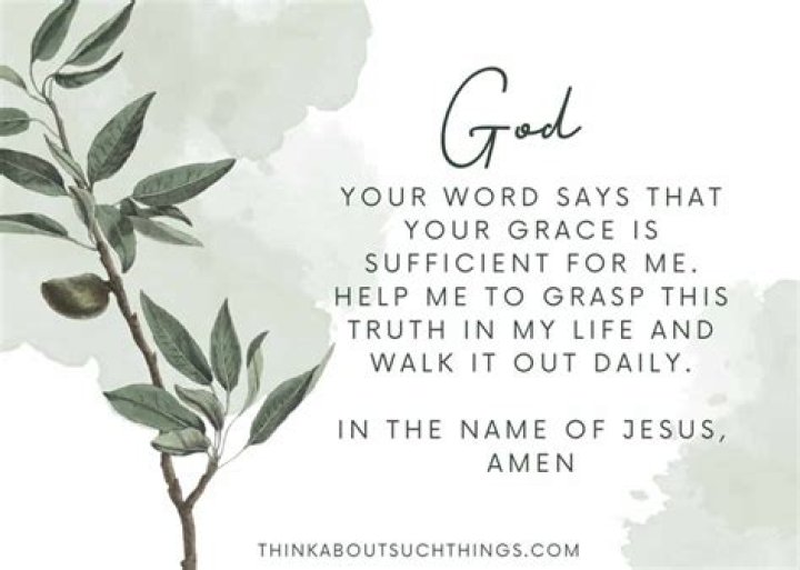 What is a good grace prayer?