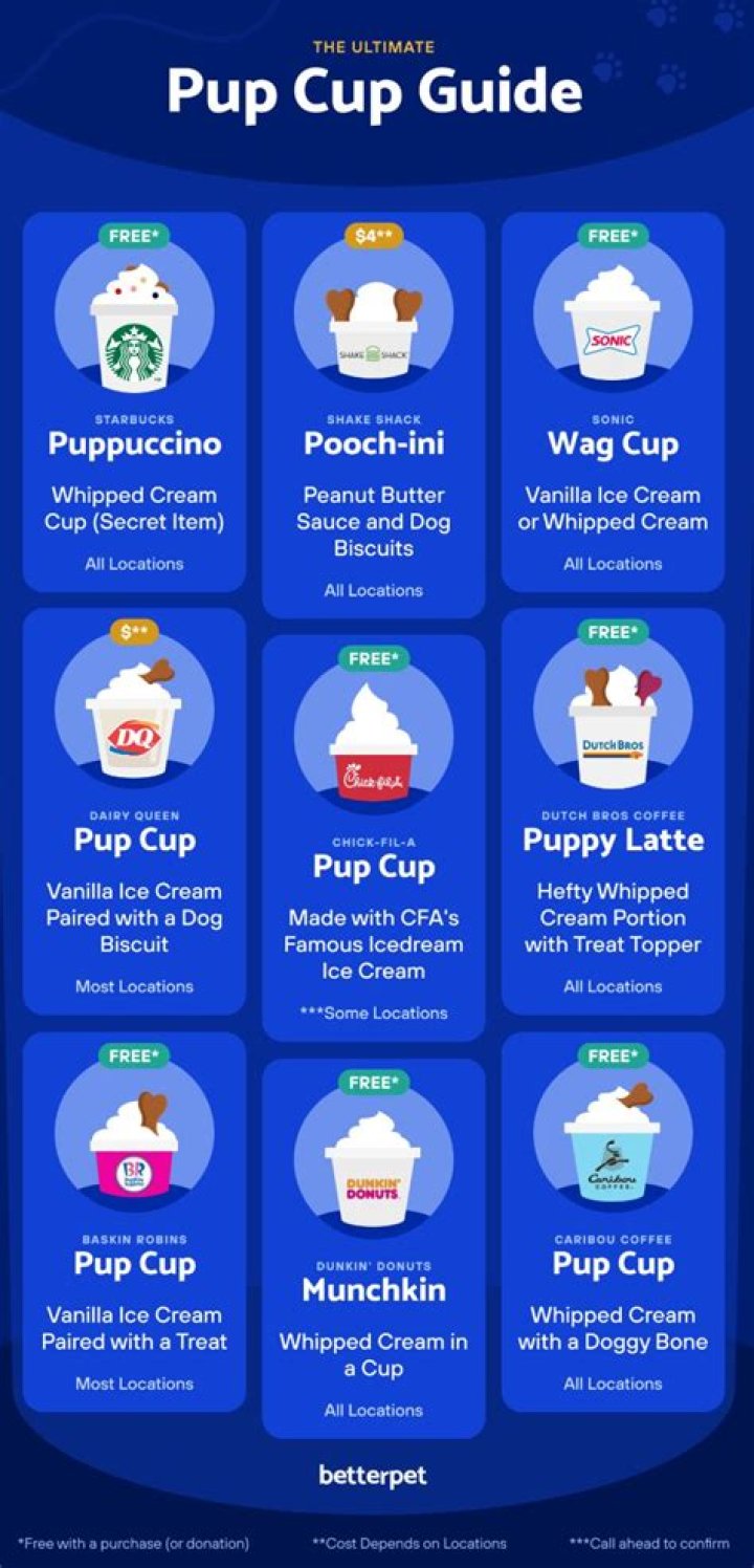 What is a pup cup?