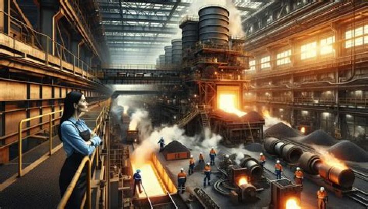 What is added to pig iron for steel?