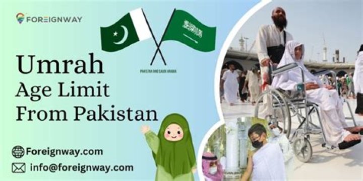 What is age limit for Umrah 2022?