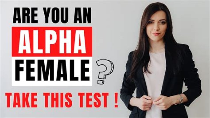 What is an alpha female like?