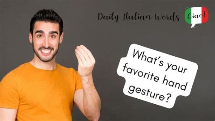 What is an emblem gesture?