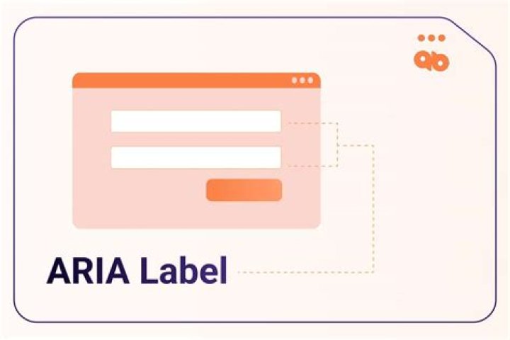 What is ARIA label?