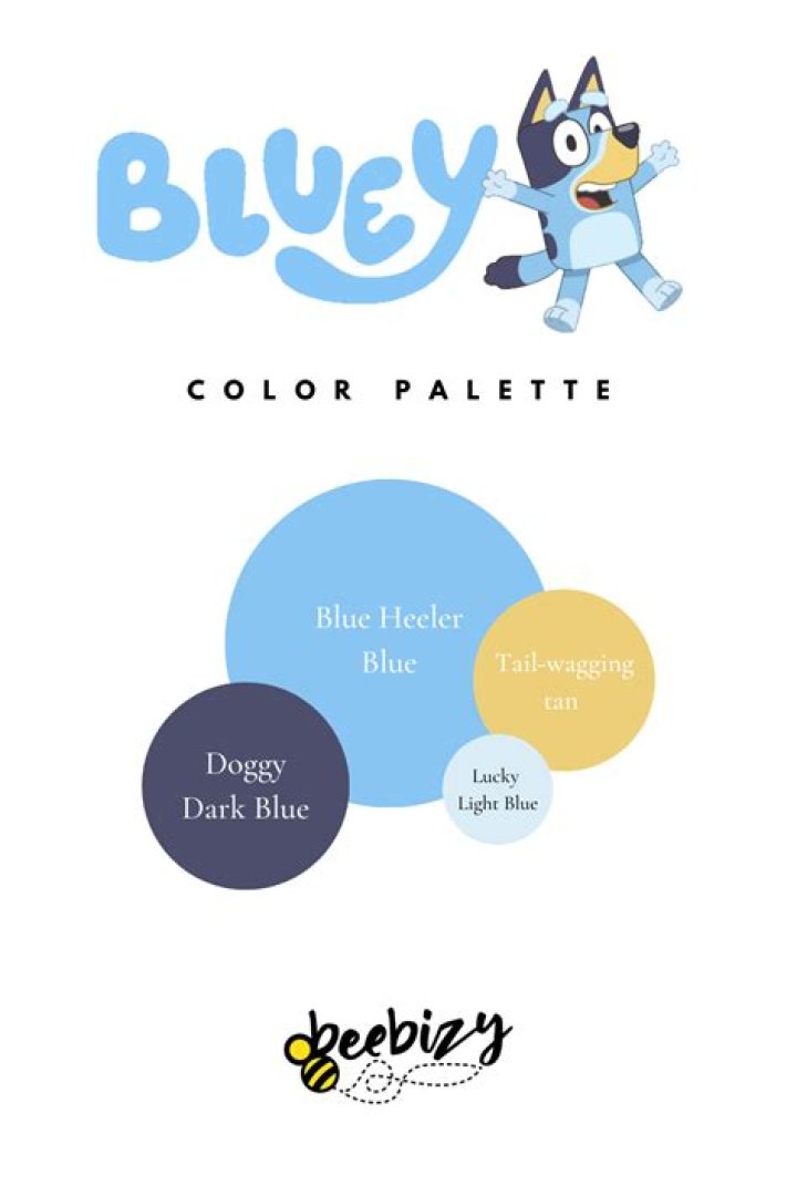 What is Blueys accent?