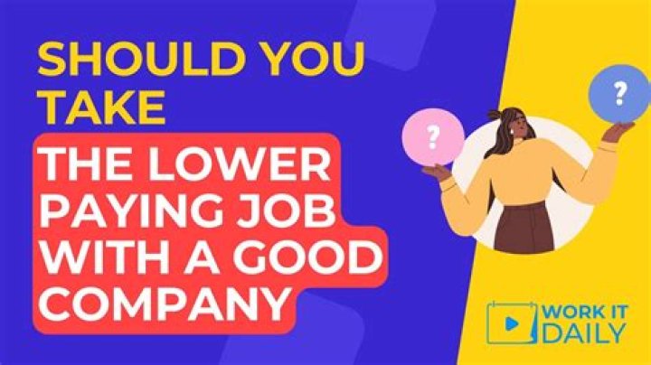 What is considered a low paying job?