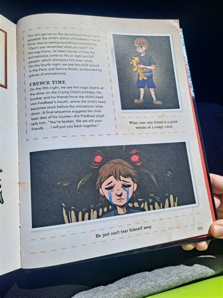 What is crying child's name FNAF?