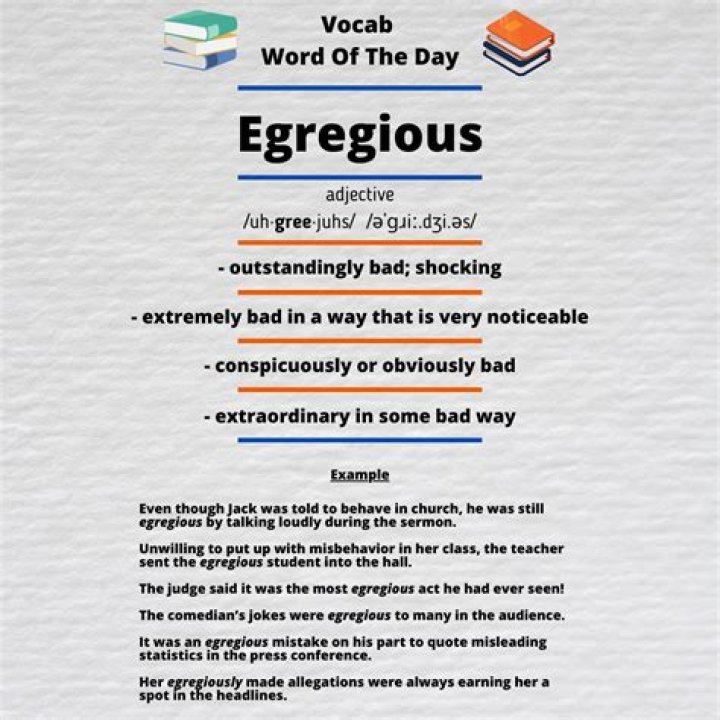 What is egregious neglect?