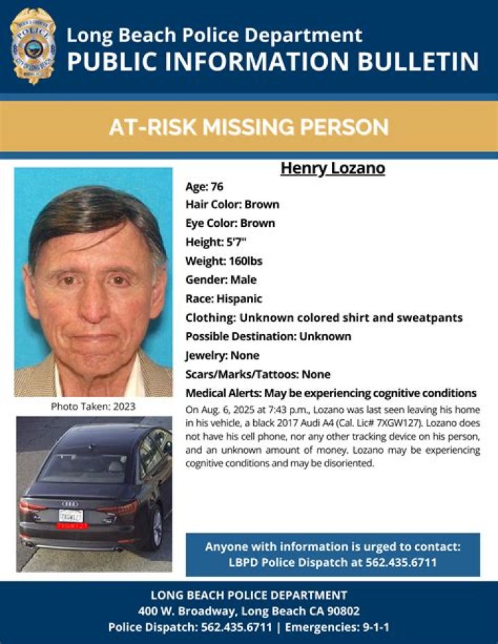 What is high risk missing person?