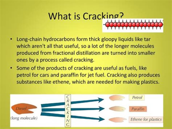 What is needed for cracking?