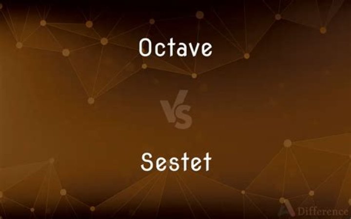 What is octave and sestet?