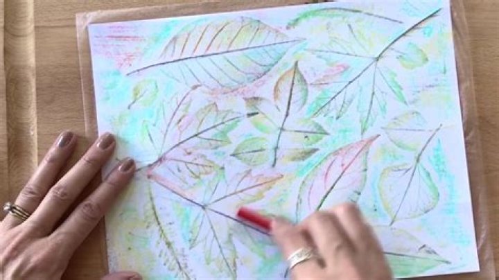 What is rubbing in creative art?