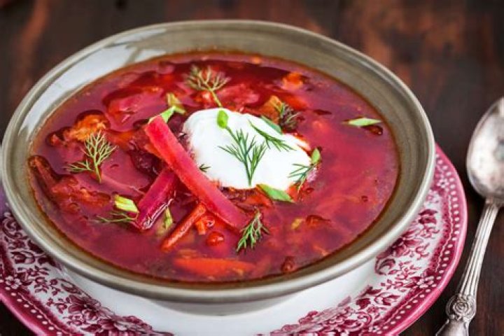 What is Russia's staple food?