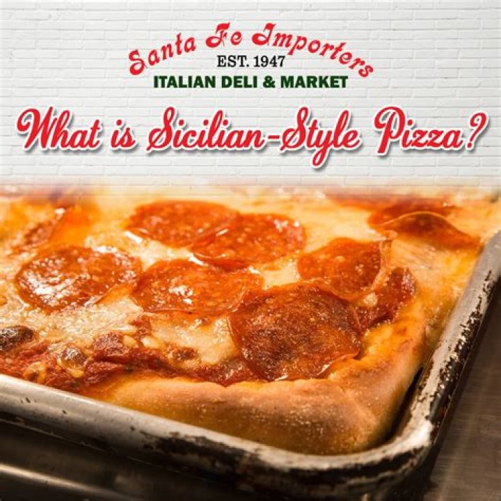 What is Sicilian style pizza?
