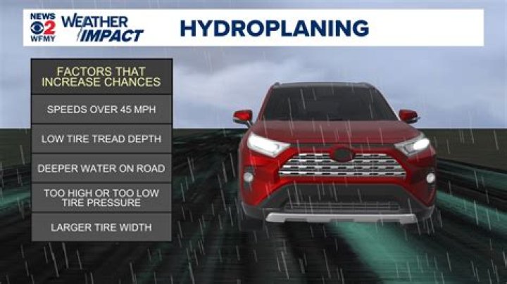 What is the best driving maneuver to use when your vehicle is hydroplaning?
