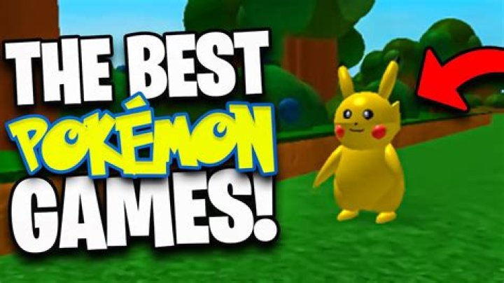 What is the best Pokemon game on Roblox?