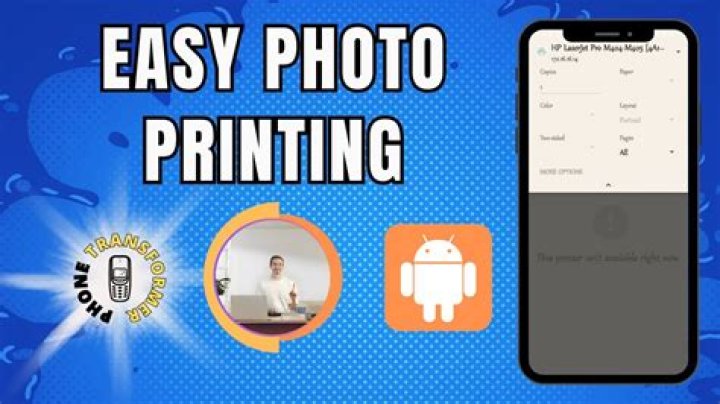 What is the best way to print pictures from my phone?