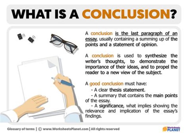 What is the conclusion in the text?