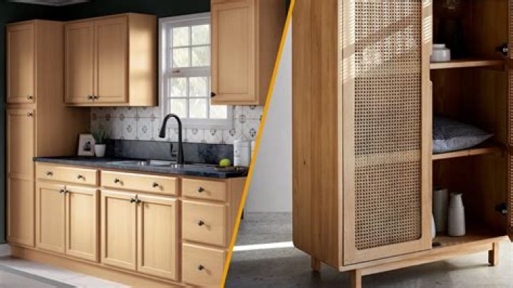 What is the difference between a cabinet and a cupboard?