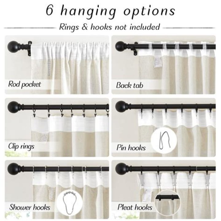 What is the difference between a curtain rod and a drapery rod?