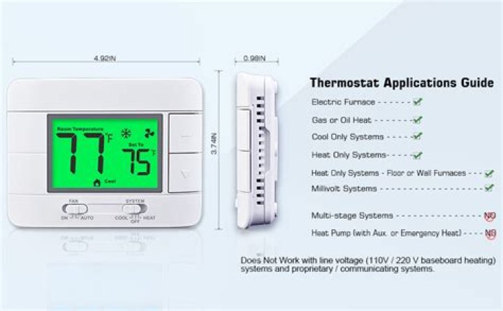 What is the difference between a single-stage and a 2 stage thermostat?