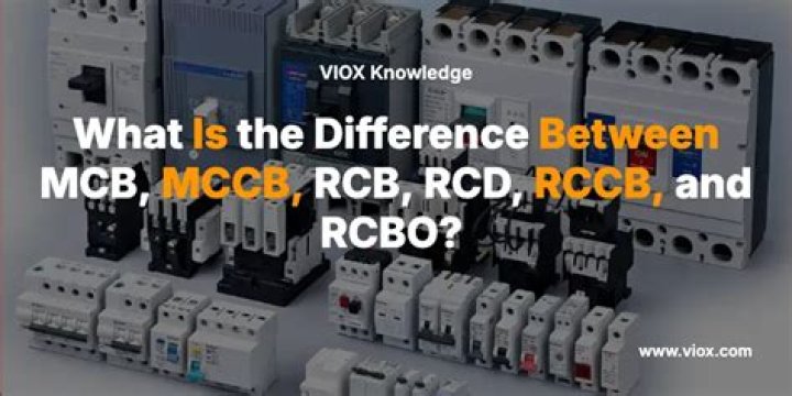 What is the difference between an RCBO and RCD?
