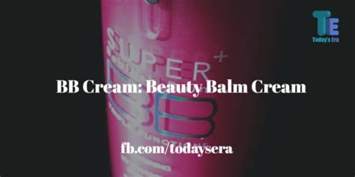 What is the full form of BB cream?