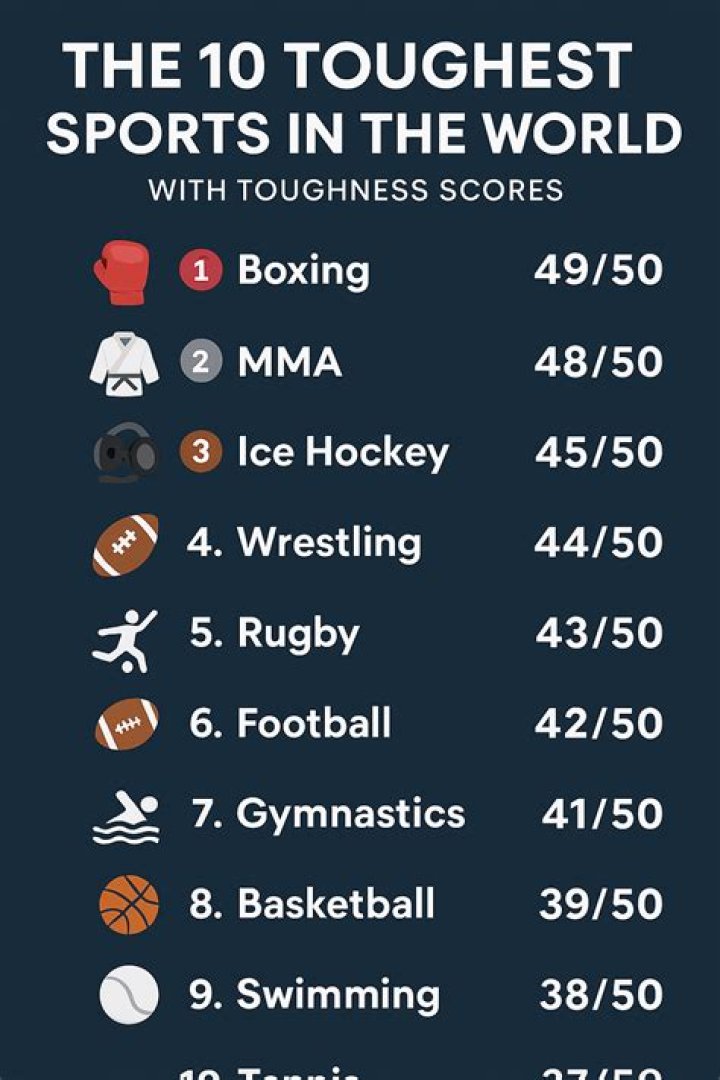 What is the hardest women's sport?