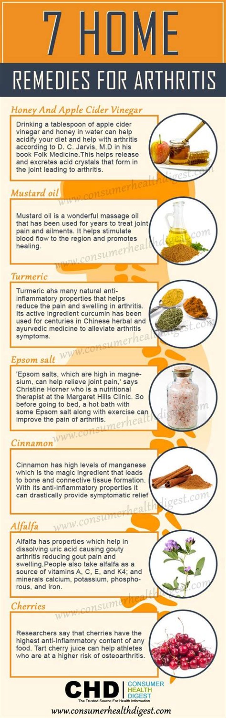 What is the home remedy for knee arthritis?