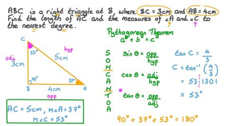 What is the measure of each angle in a triangle?