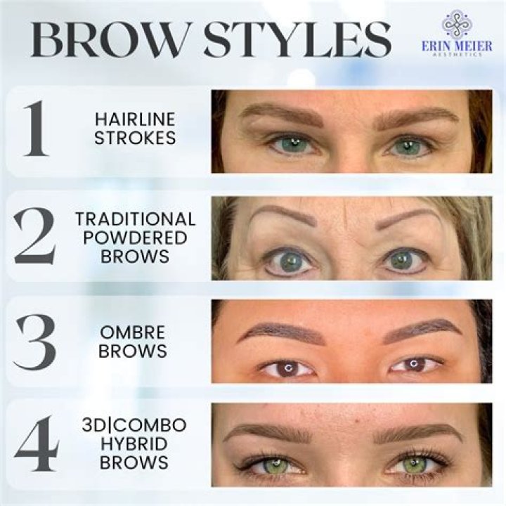 What is the most natural eyebrow technique?