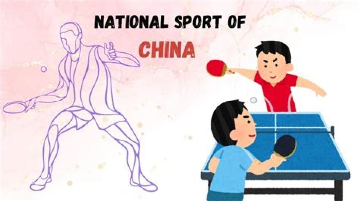 What is the national sport of China?