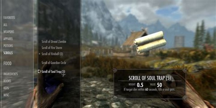 What is the point of soul trap Skyrim?