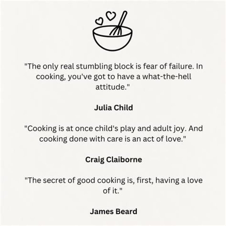 What is the secret of good cooking?