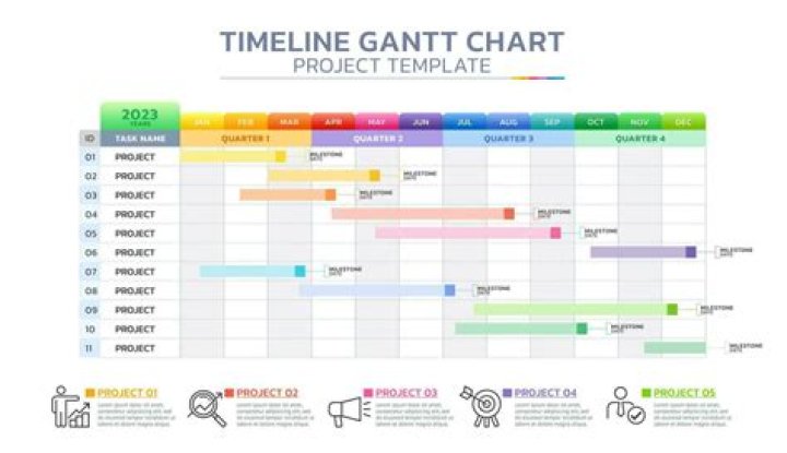 What is timeline and Gantt chart?