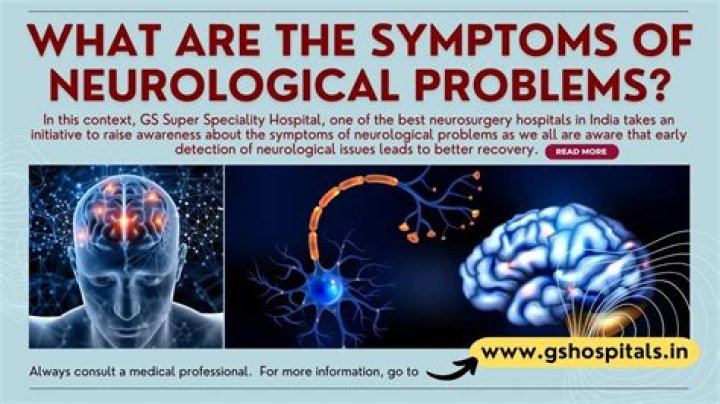What kind of neurological problems cause dizziness?
