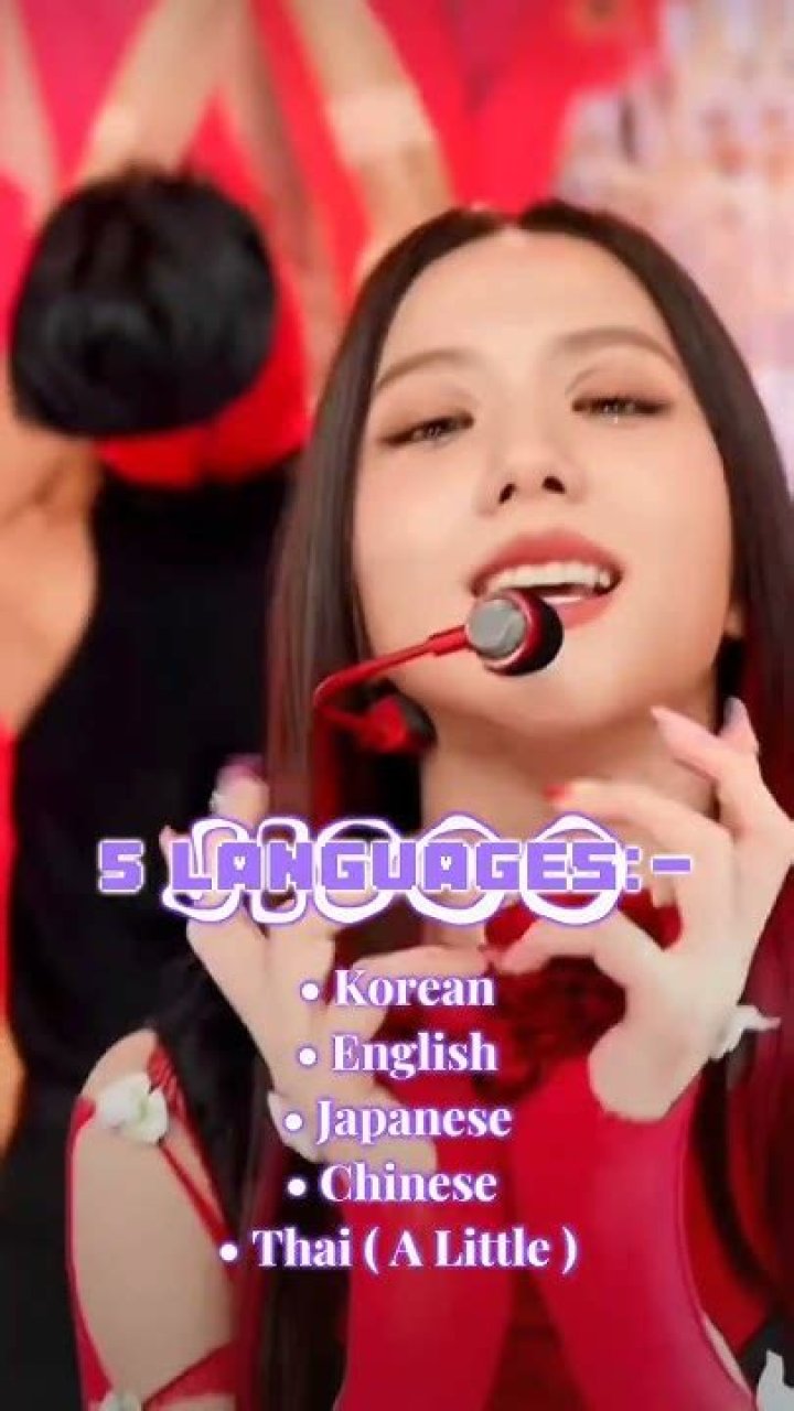 What languages do BLACKPINK speak?