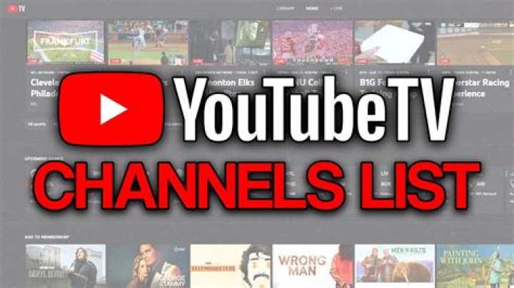 What major channels are missing from YouTube TV?