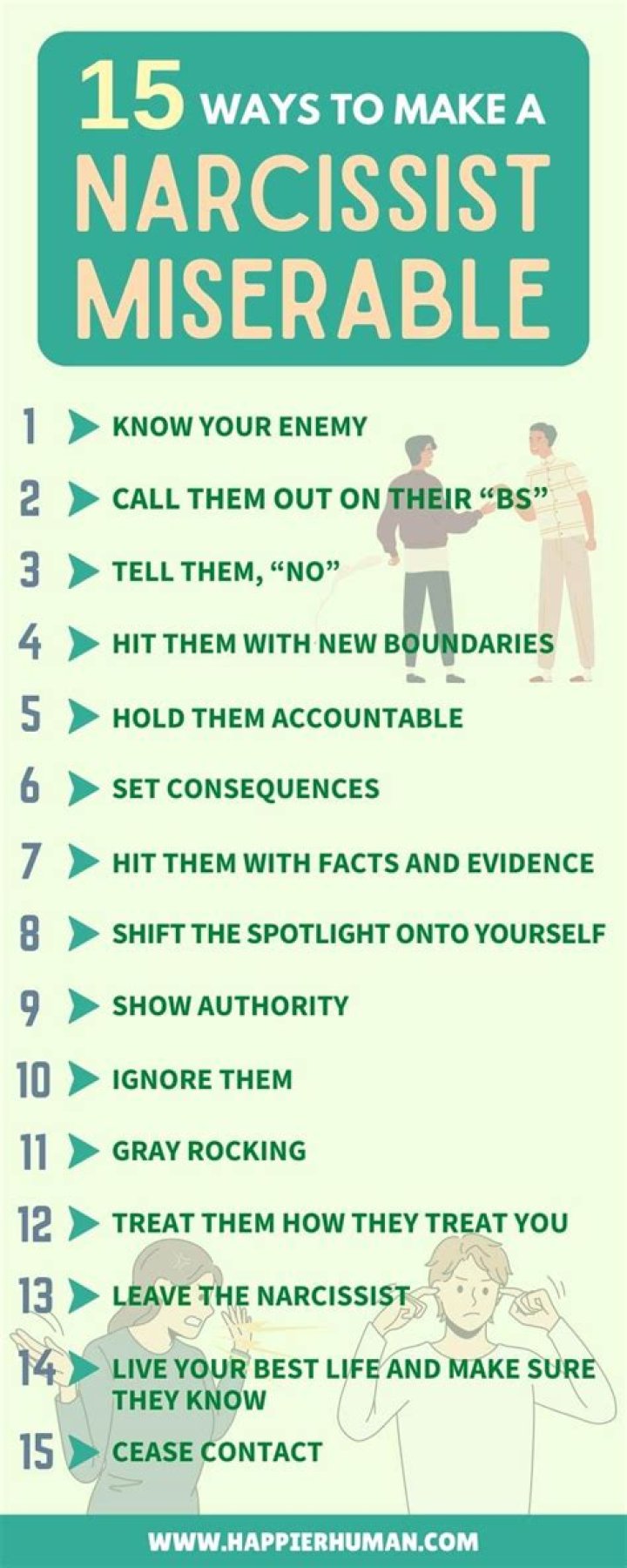 What makes a narcissist miserable?