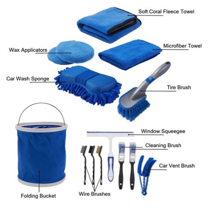 What material is best for washing a car?