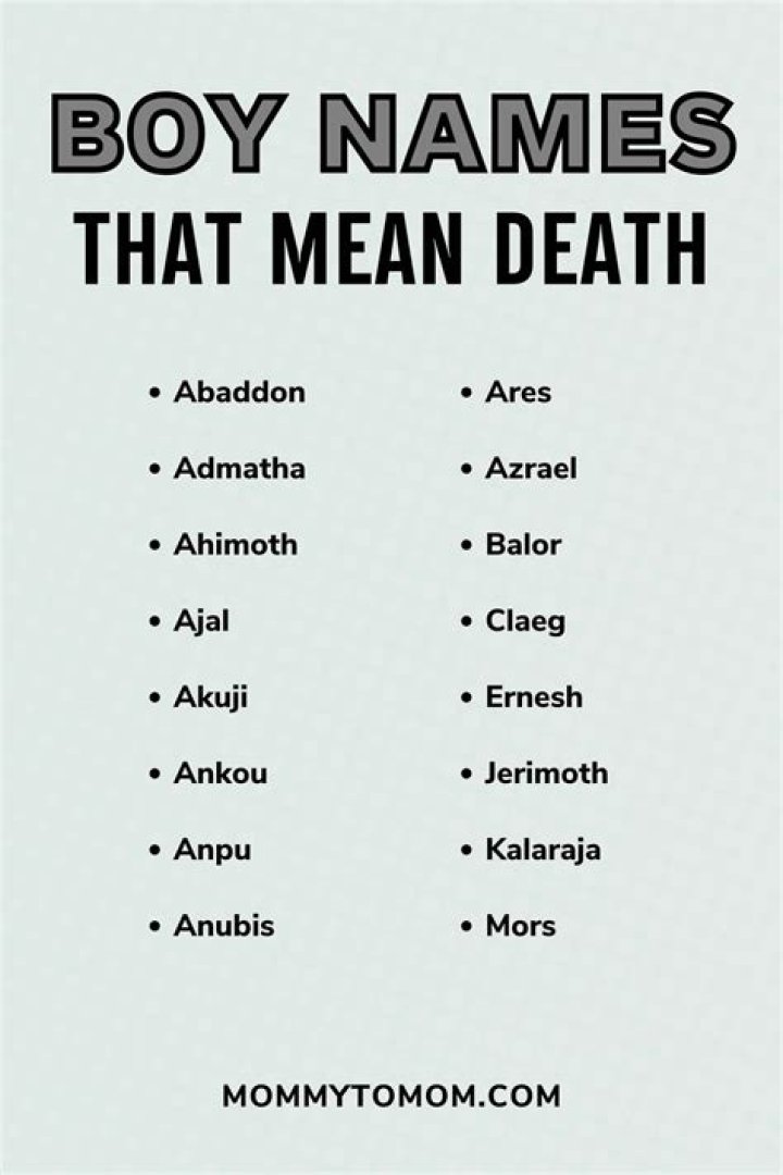 What name means number three?