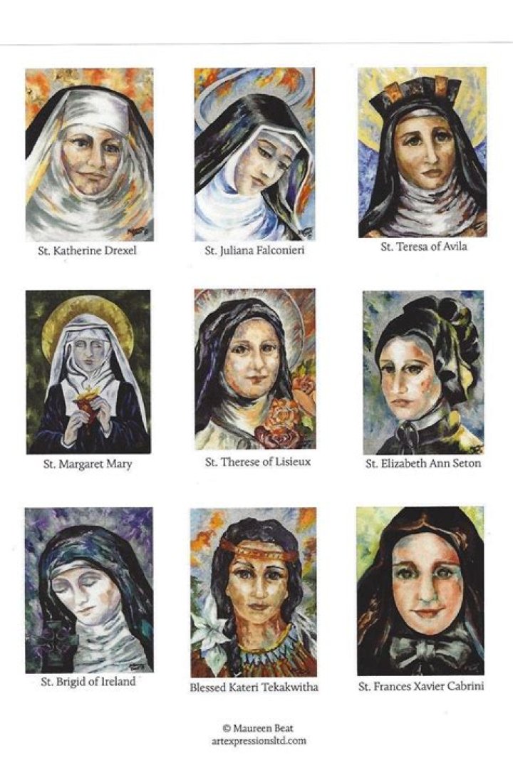 What saint is associated with roses?