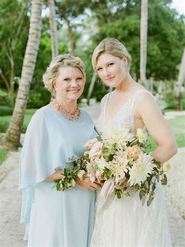 What should mother of the bride say on wedding day?