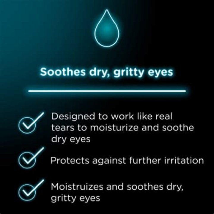 What soothes dry eyes?