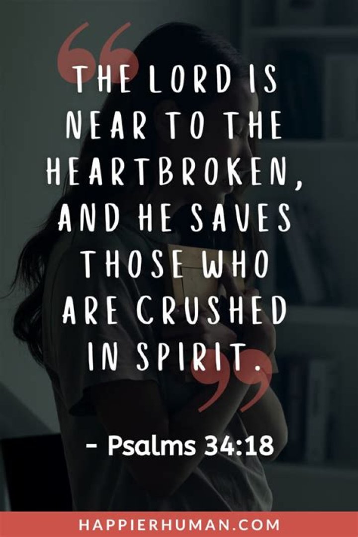 What the Bible says about heartbreak?