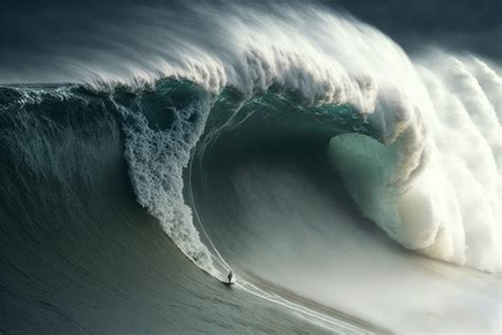 What to do if a huge wave is coming at you?